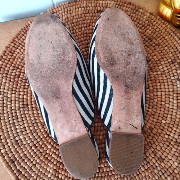 Talbots Striped Ladybug Mules - Picture 6 of 6